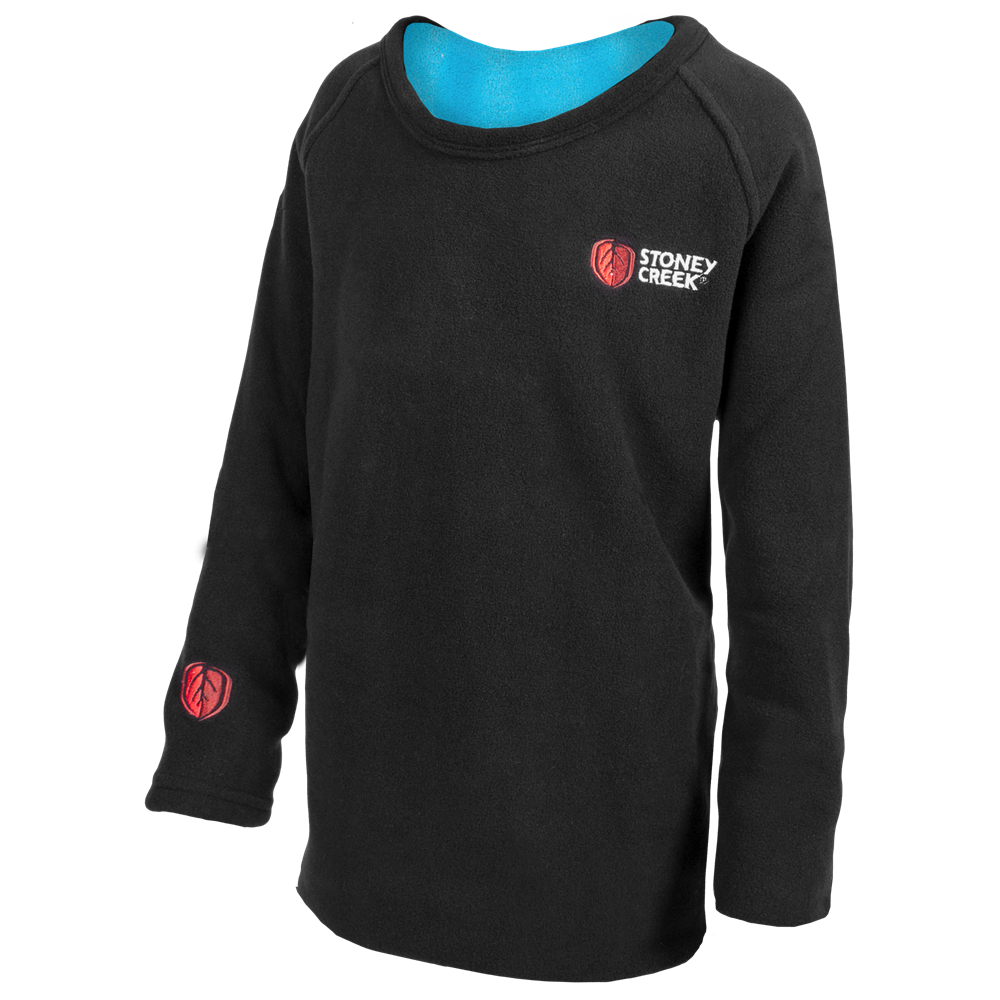 Kid's Long Sleeve Bush Tee - Black