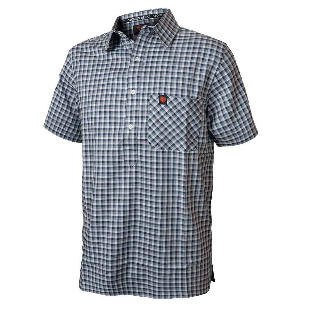 CheckMate Shirt - Storm Check