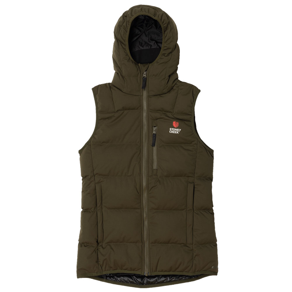 Women's ThermoFlex Hooded Vest - Bayleaf