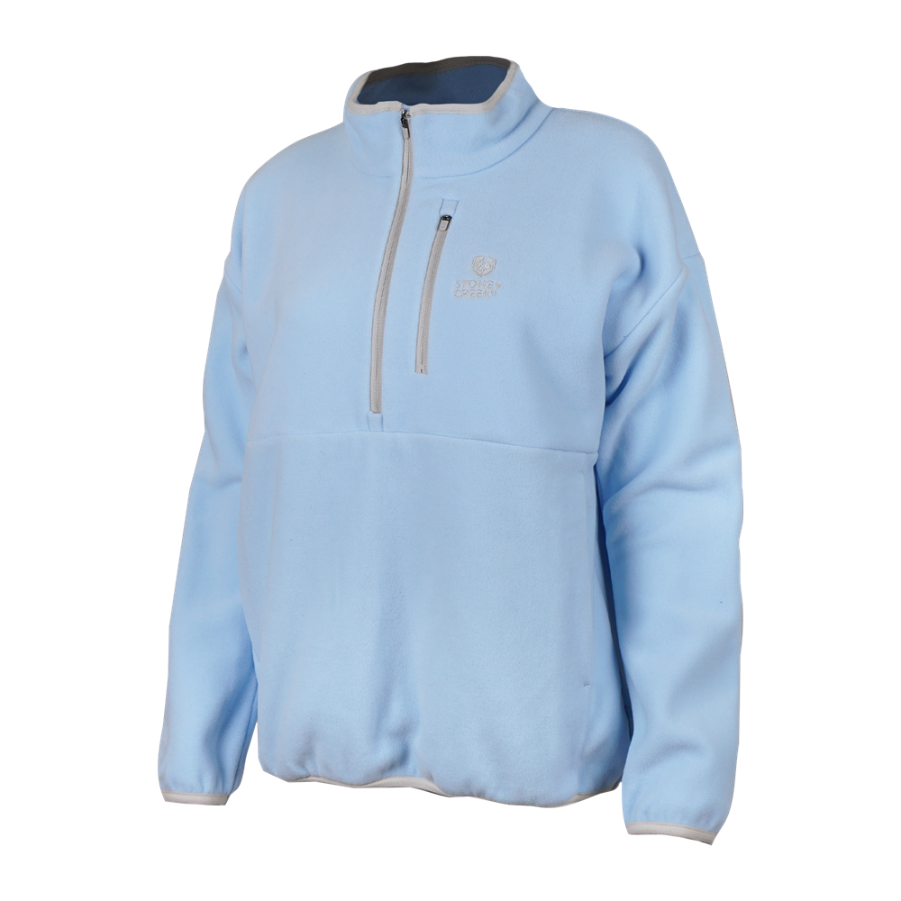 Women's Aurora Fleece Pullover - Floaty Blue